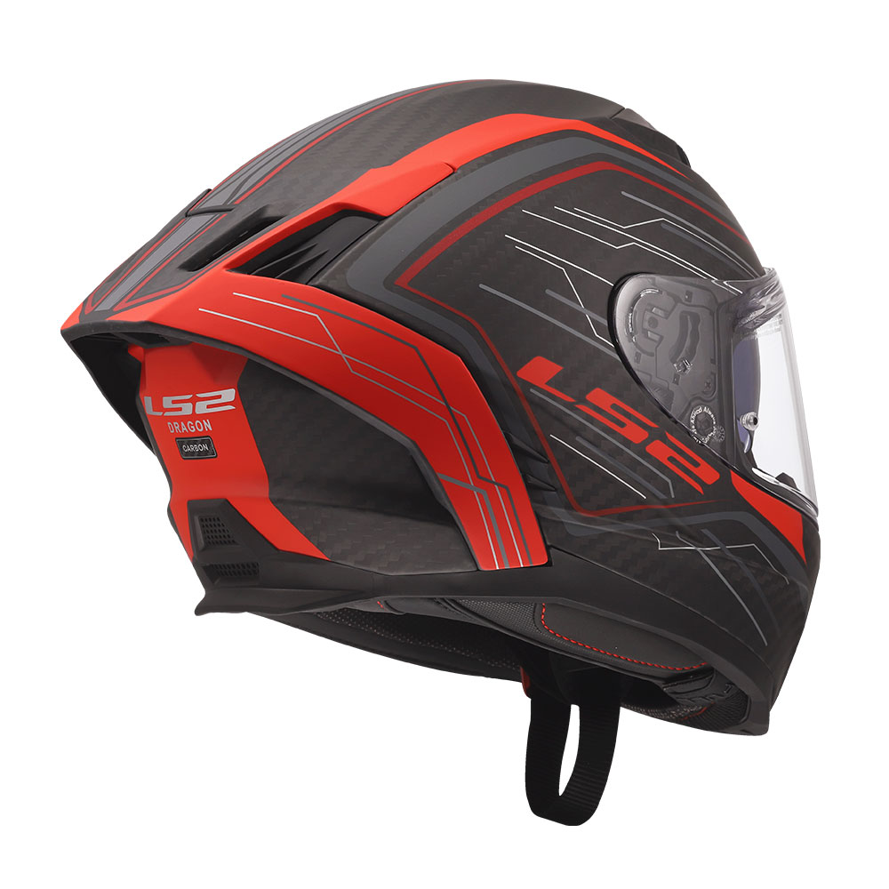 Kaciga LS2 Full Face FF807 DRAGON SUBIC mat crvena XL