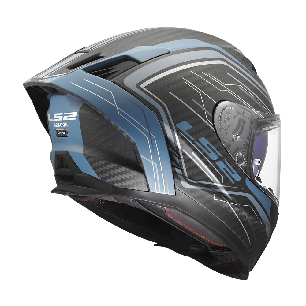 Kaciga LS2 Full Face FF807 DRAGON SUBIC mat plava L