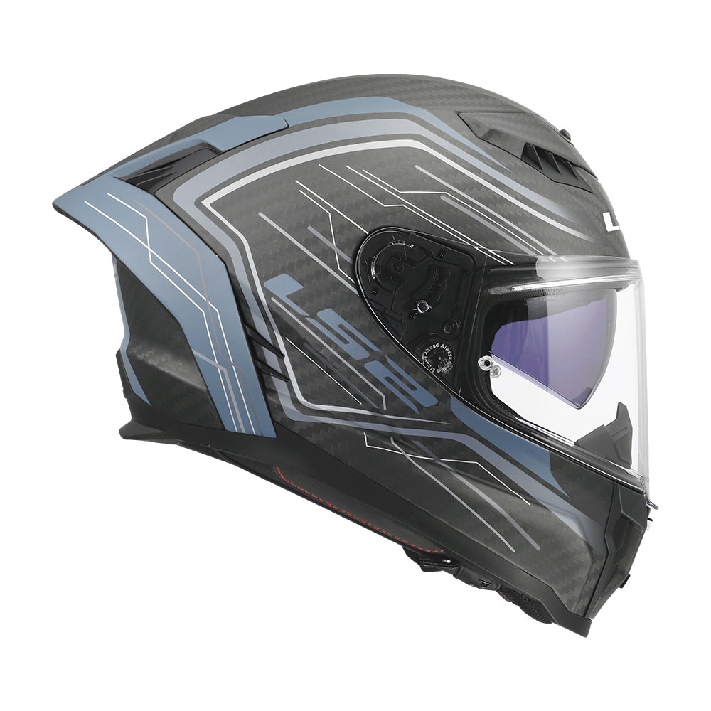 Kaciga LS2 Full Face FF807 DRAGON SUBIC mat plava L