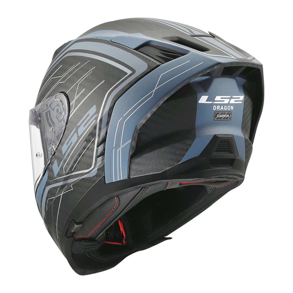 Kaciga LS2 Full Face FF807 DRAGON SUBIC mat plava M
