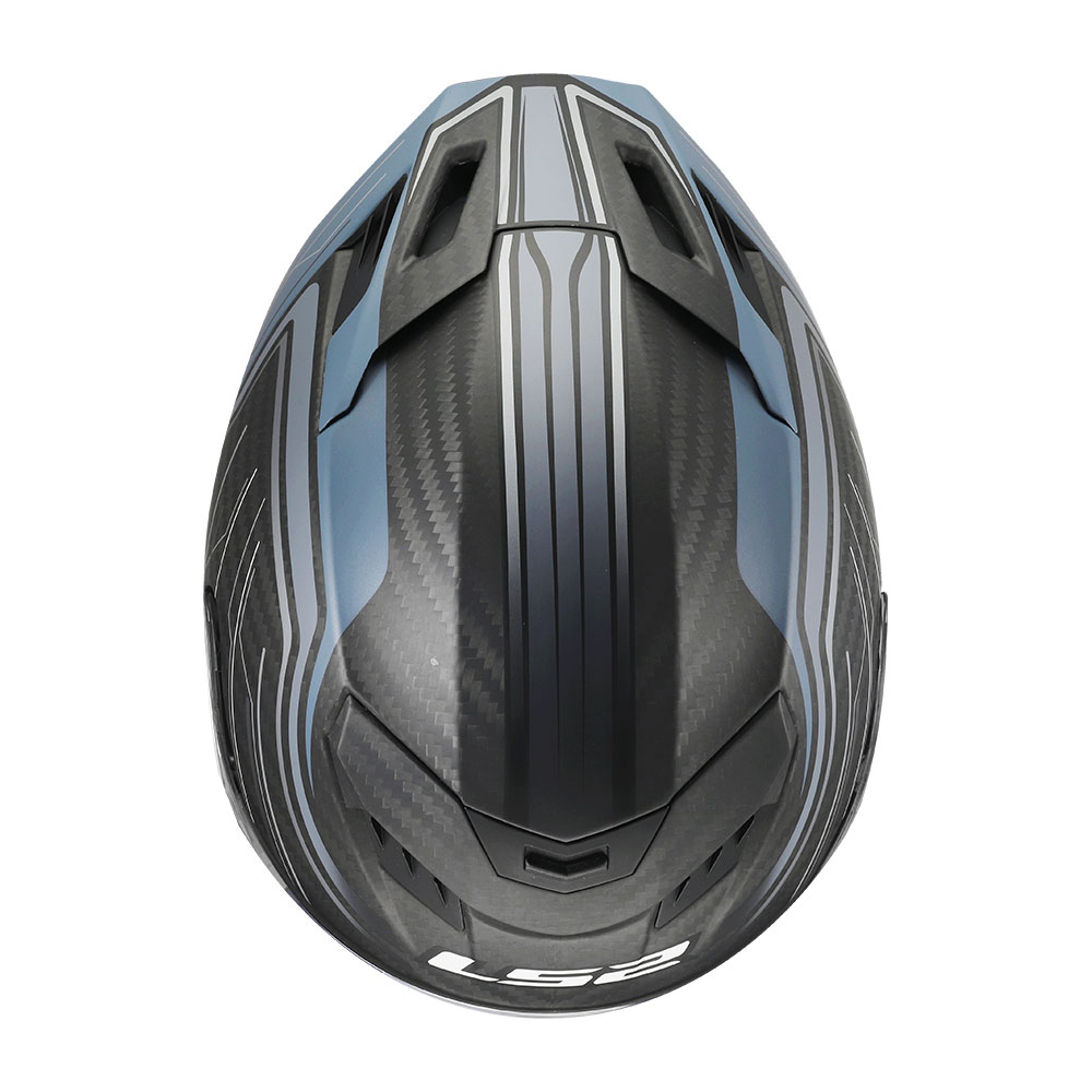 Kaciga LS2 Full Face FF807 DRAGON SUBIC mat plava M