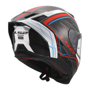 Kaciga LS2 Full Face FF807 DRAGON SUBIC belo plavo crvena XL