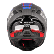 Kaciga LS2 Full Face FF807 DRAGON CARBON TRAX plavo crvena 3XL