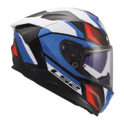 Kaciga LS2 Full Face FF817 CHALLENGER II VIPER belo plavo crvena L