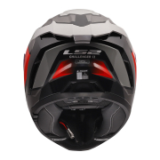 Kaciga LS2 Full Face FF817 CHALLENGER II VIPER sivo crvena L
