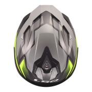 Kaciga LS2 Full Face FF817 CHALLENGER II VIPER sivo žuta XXL