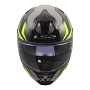 Kaciga LS2 Full Face FF817 CHALLENGER II VIPER sivo žuta XXL