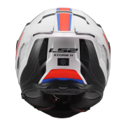 Kaciga LS2 Full Face FF818 STORM III SPORTY belo plavo crvena 3XL