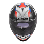 Kaciga LS2 Full Face FF818 STORM III SPORTY belo plavo crvena XL