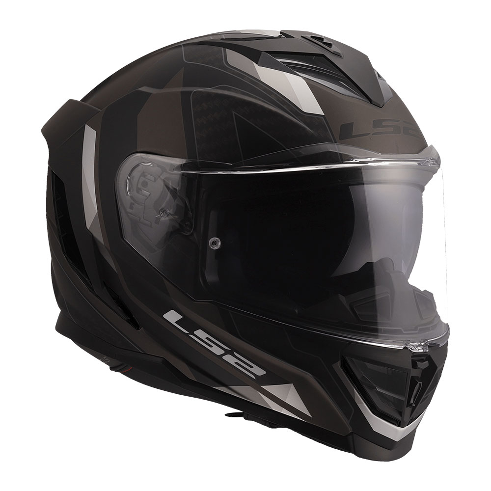 Kaciga LS2 Full Face FF818 STORM III SPORTY crno siva L