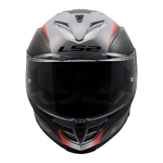 Kaciga LS2 Full Face FF818 STORM III DYNAMO sivo crvena 3XL