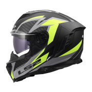 Kaciga LS2 Full Face FF818 STORM III DYNAMO crno žuta 3XL