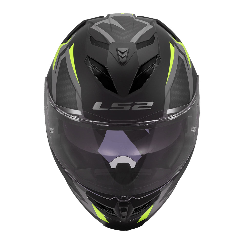 Kaciga LS2 Full Face FF818 STORM III DYNAMO crno žuta 3XL