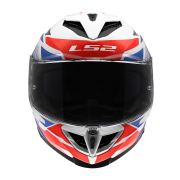 Kaciga LS2 Full Face FF818 STORM III KOMAI belo plavo crvena L