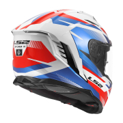 Kaciga LS2 Full Face FF818 STORM III KOMAI belo plavo crvena M