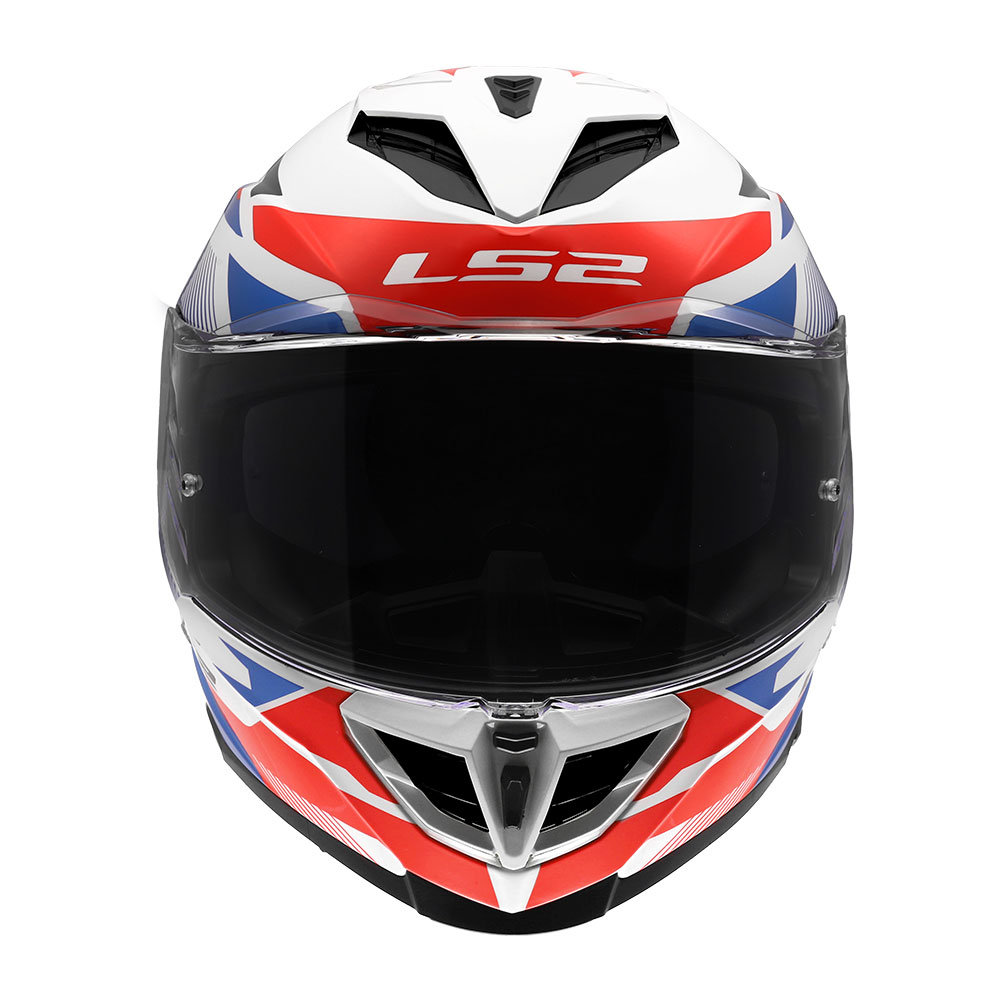 Kaciga LS2 Full Face FF818 STORM III KOMAI belo plavo crvena XXL