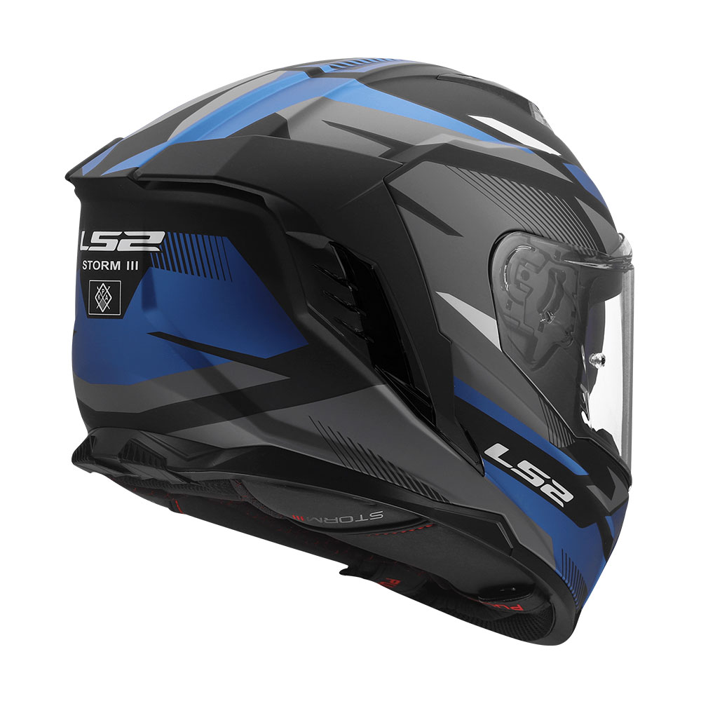 Kaciga LS2 Full Face FF818 STORM III KOMAI crno plava M