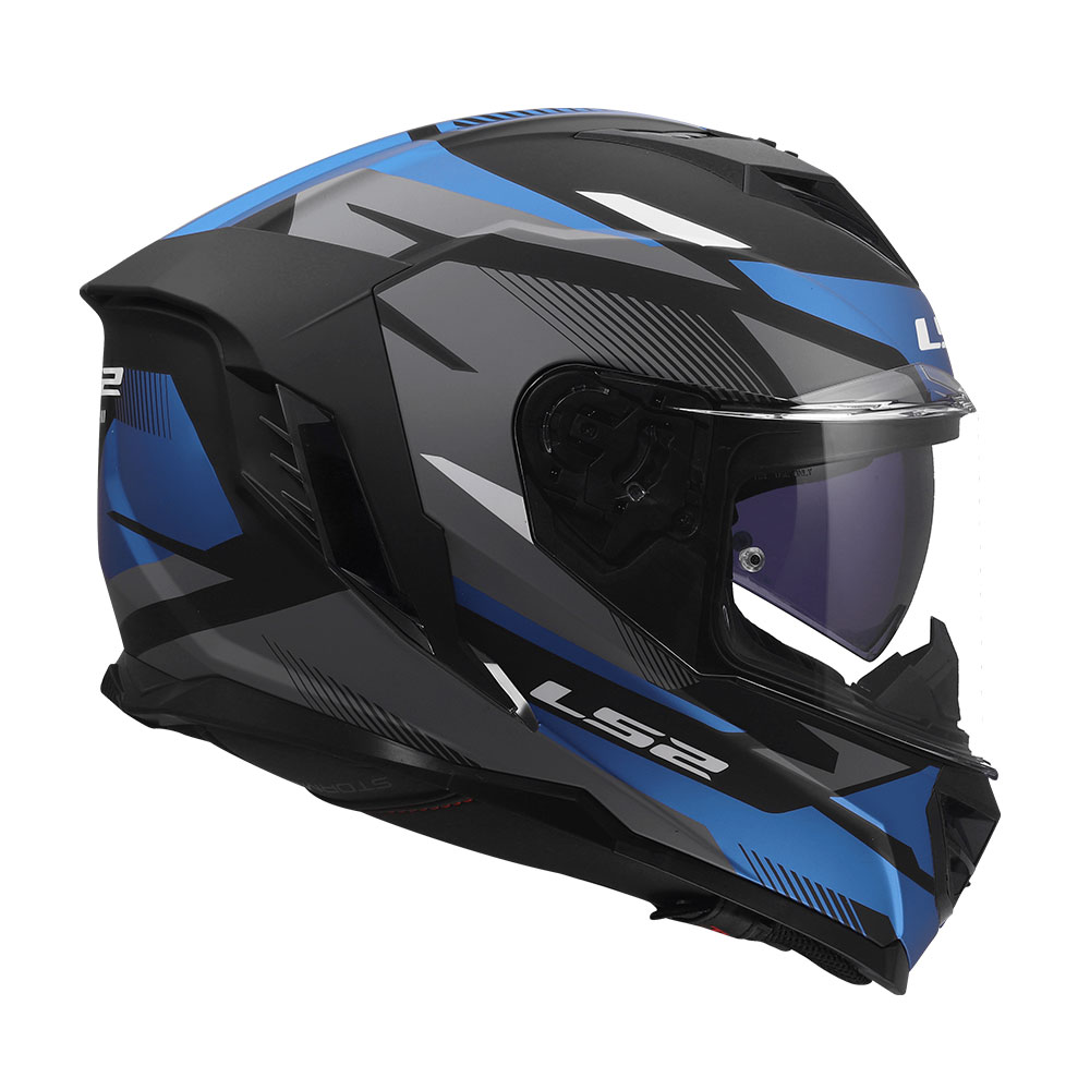 Kaciga LS2 Full Face FF818 STORM III KOMAI crno plava XL