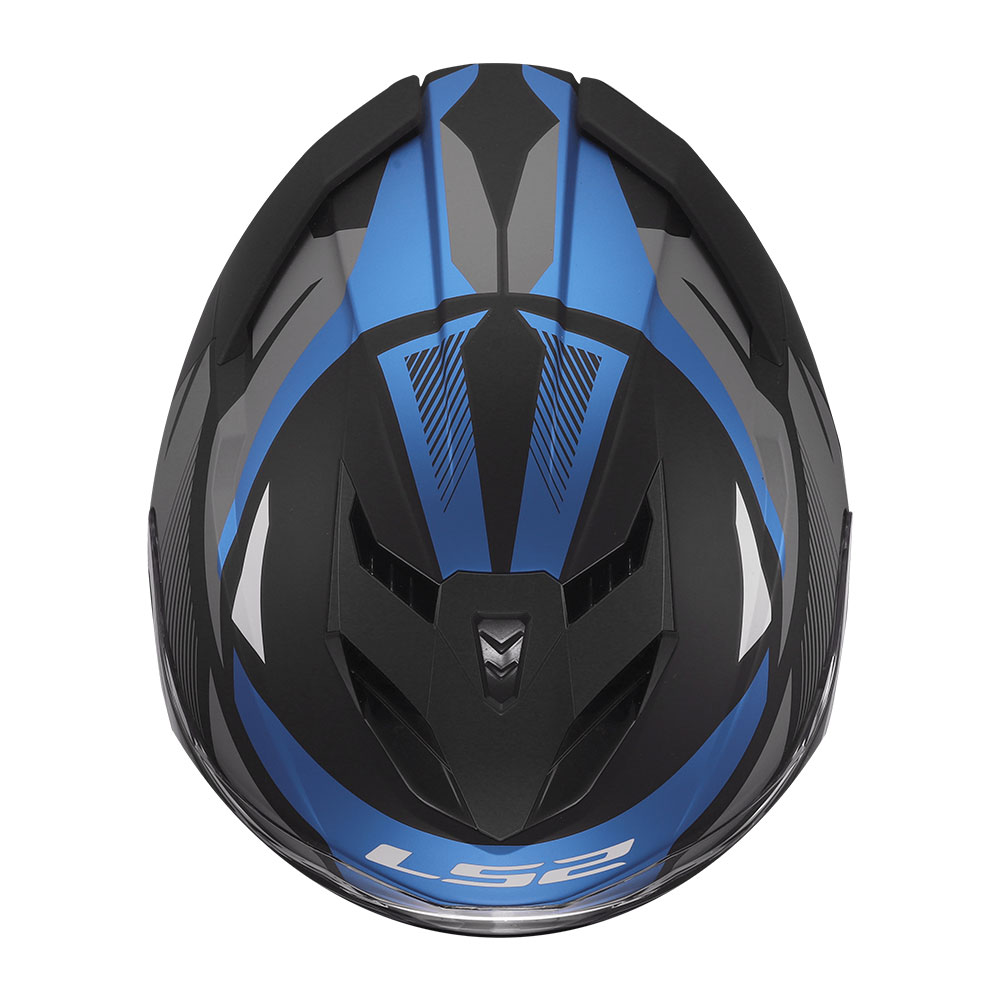 Kaciga LS2 Full Face FF818 STORM III KOMAI crno plava XXL