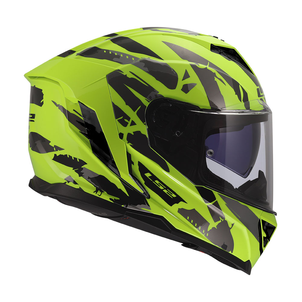 Kaciga LS2 Full Face FF818 STORM III KAOS žuta M