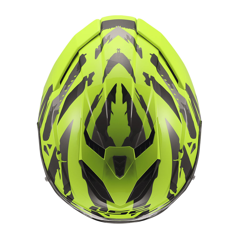 Kaciga LS2 Full Face FF818 STORM III KAOS žuta XL