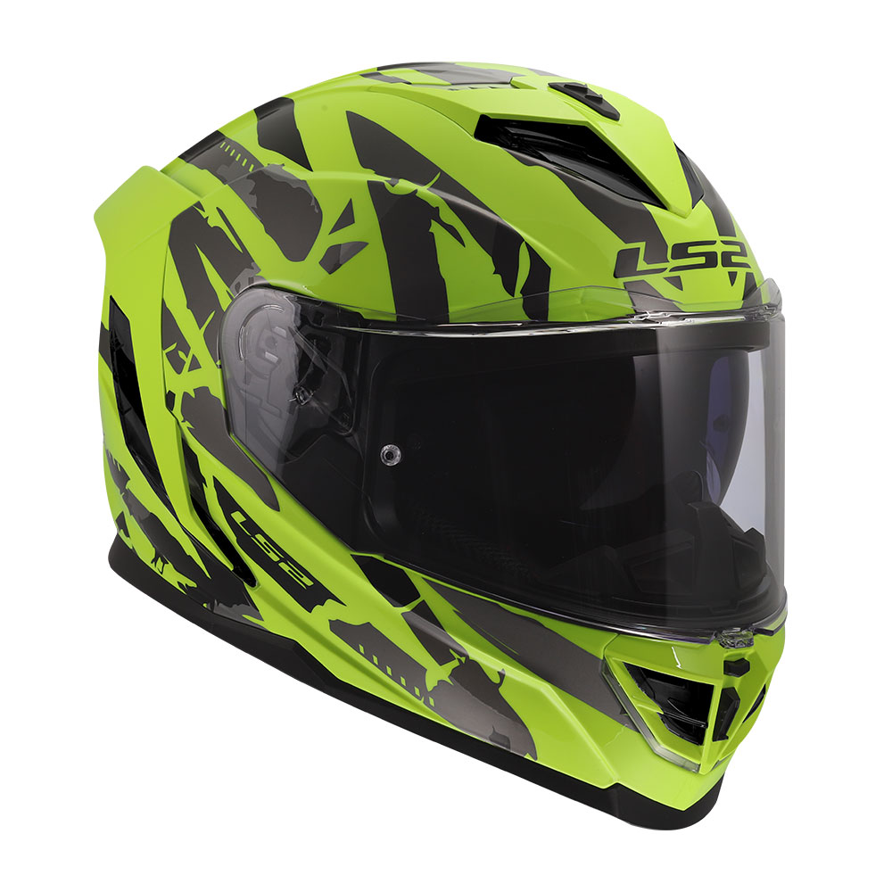 Kaciga LS2 Full Face FF818 STORM III KAOS žuta XL