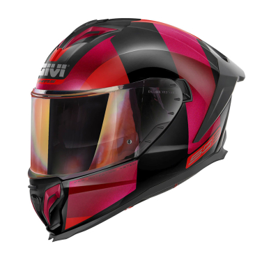 Kaciga GIVI zatvorena 50.3 VISION crno bordo crvena M