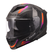 Kaciga LS2 Full Face FF818 STORM III SPORTY sivo ljubičasta S