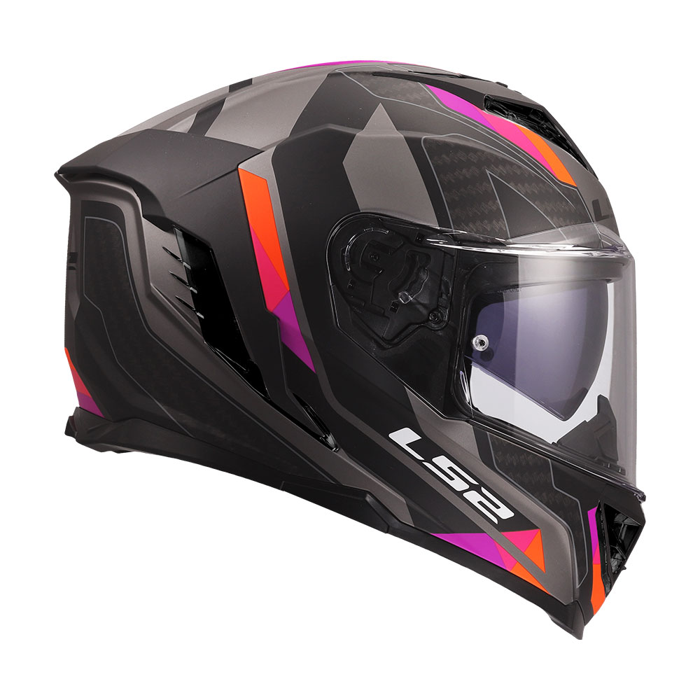 Kaciga LS2 Full Face FF818 STORM III SPORTY sivo ljubičasta S