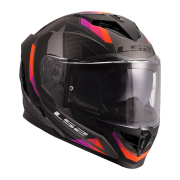Kaciga LS2 Full Face FF818 STORM III SPORTY sivo ljubičasta S