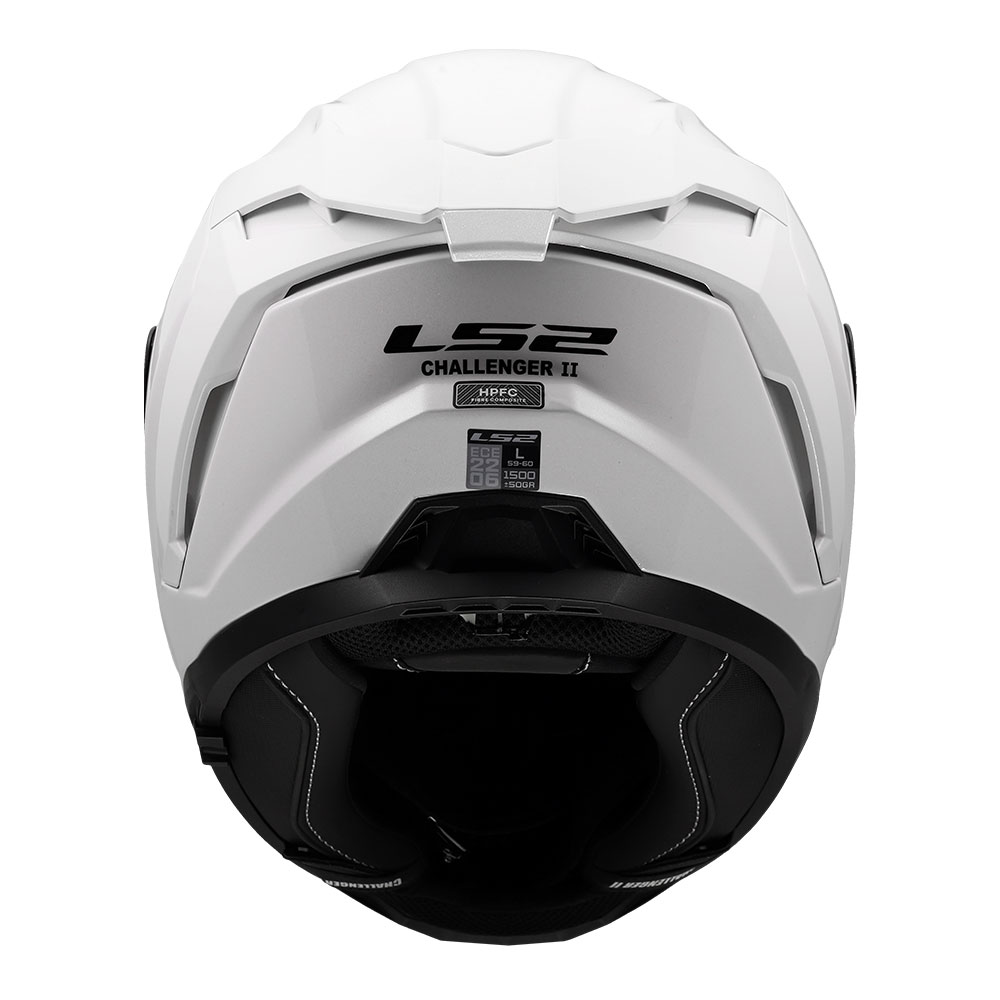 Kaciga LS2 Full Face FF817 CHALLENGER II SOLID bela S