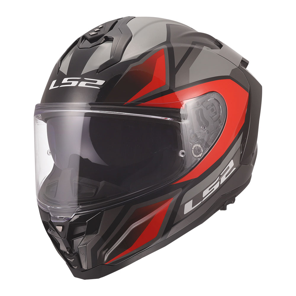 Kaciga LS2 Full Face FF817 CHALLENGER II VIPER sivo crvena XXL