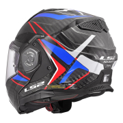 Kaciga LS2 Flip Up FF901 ADVANT X FUTURE carbon plavo crvena sa naočarima L