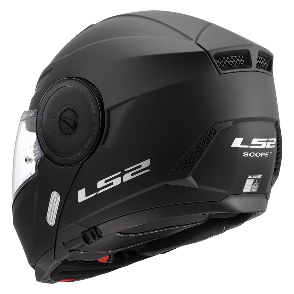 Kaciga LS2 Flip Up FF902 SCOPE II mat crna 3XL