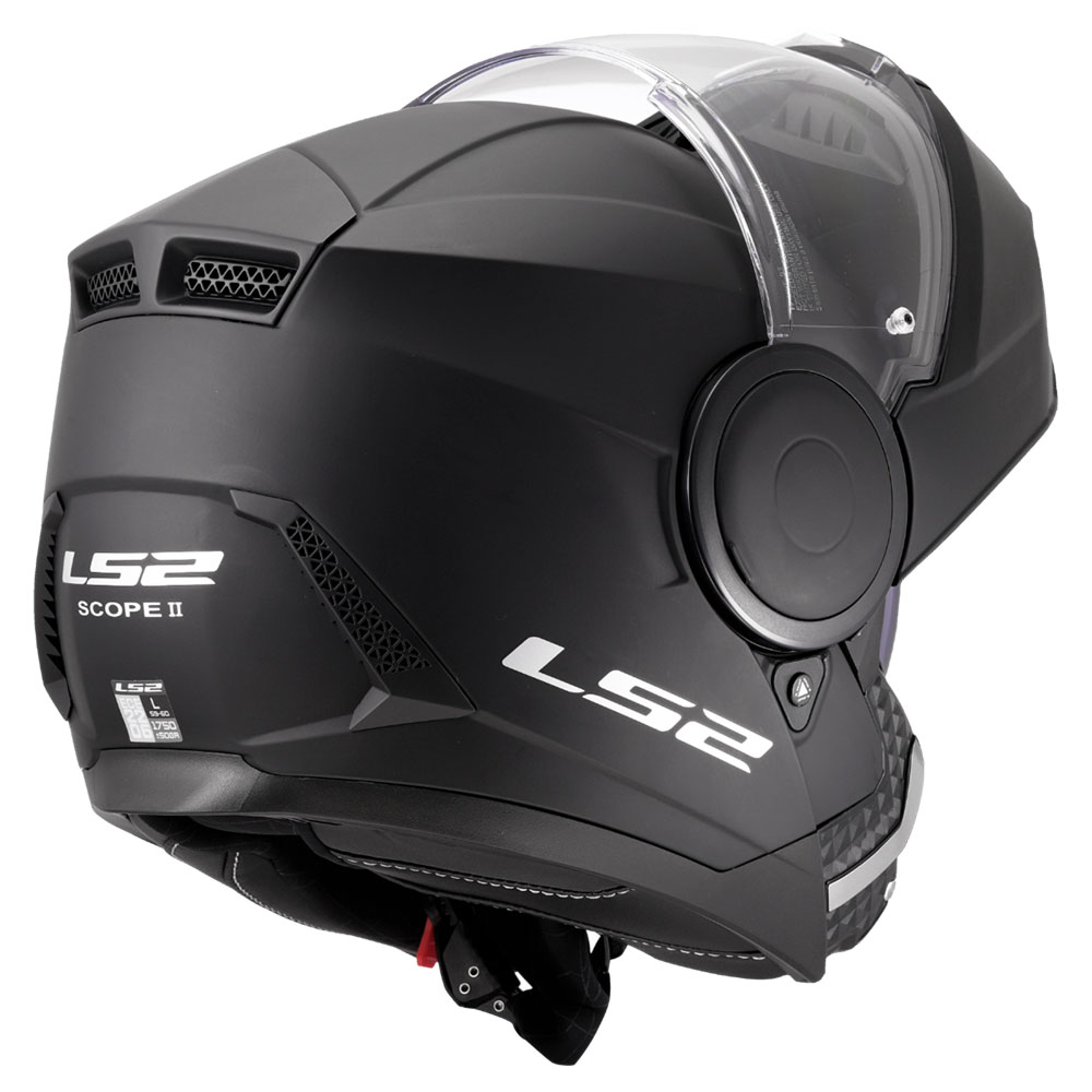 Kaciga LS2 Flip Up FF902 SCOPE II mat crna 3XL