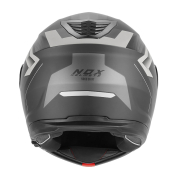 Kaciga NOX Flip Up N968 SHIFT sa naočarima mat crno siva M