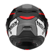 Kaciga NOX PREMIUM SPINNER ARK Flip Up sa naočarima belo crveno crna M