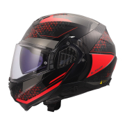 Kaciga LS2 Flip Up FF910 ADVANT II ASTRAL crvena L