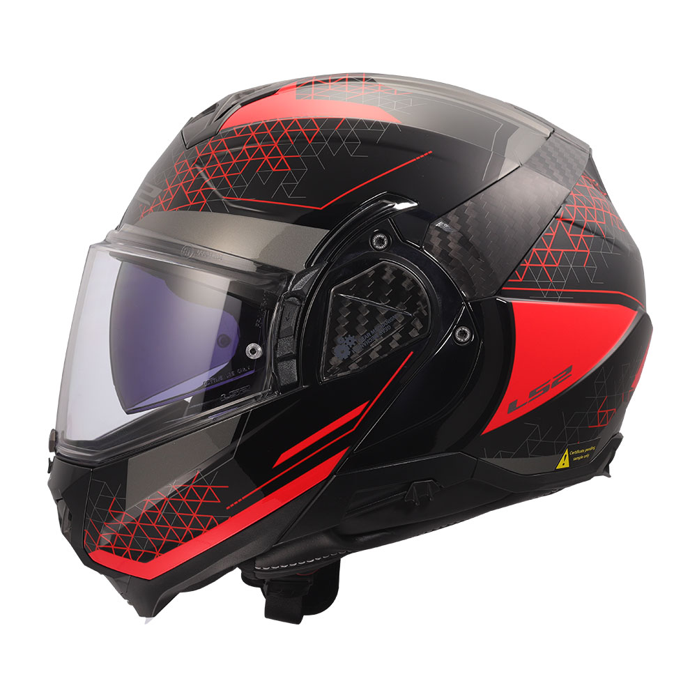 Kaciga LS2 Flip Up FF910 ADVANT II ASTRAL crvena L