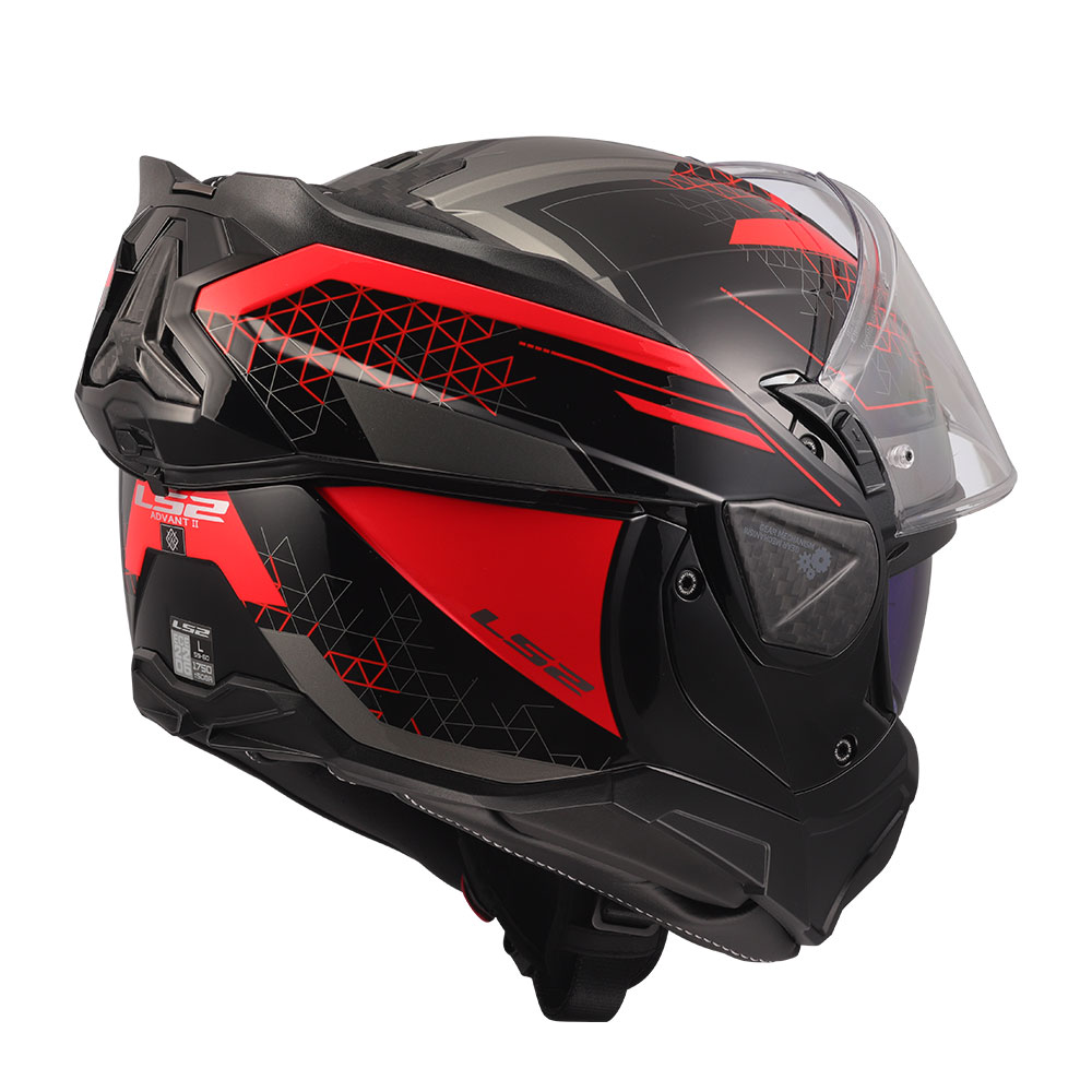 Kaciga LS2 Flip Up FF910 ADVANT II ASTRAL crvena L