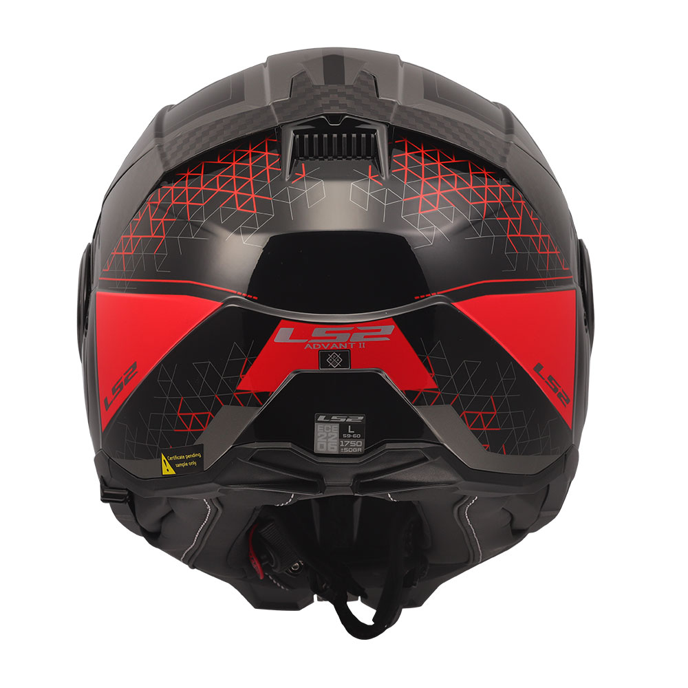 Kaciga LS2 Flip Up FF910 ADVANT II ASTRAL crvena XL