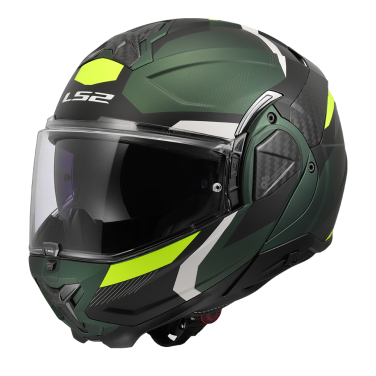 Kaciga LS2 Flip Up FF910 ADVANT II TRIPLE OLIVE L