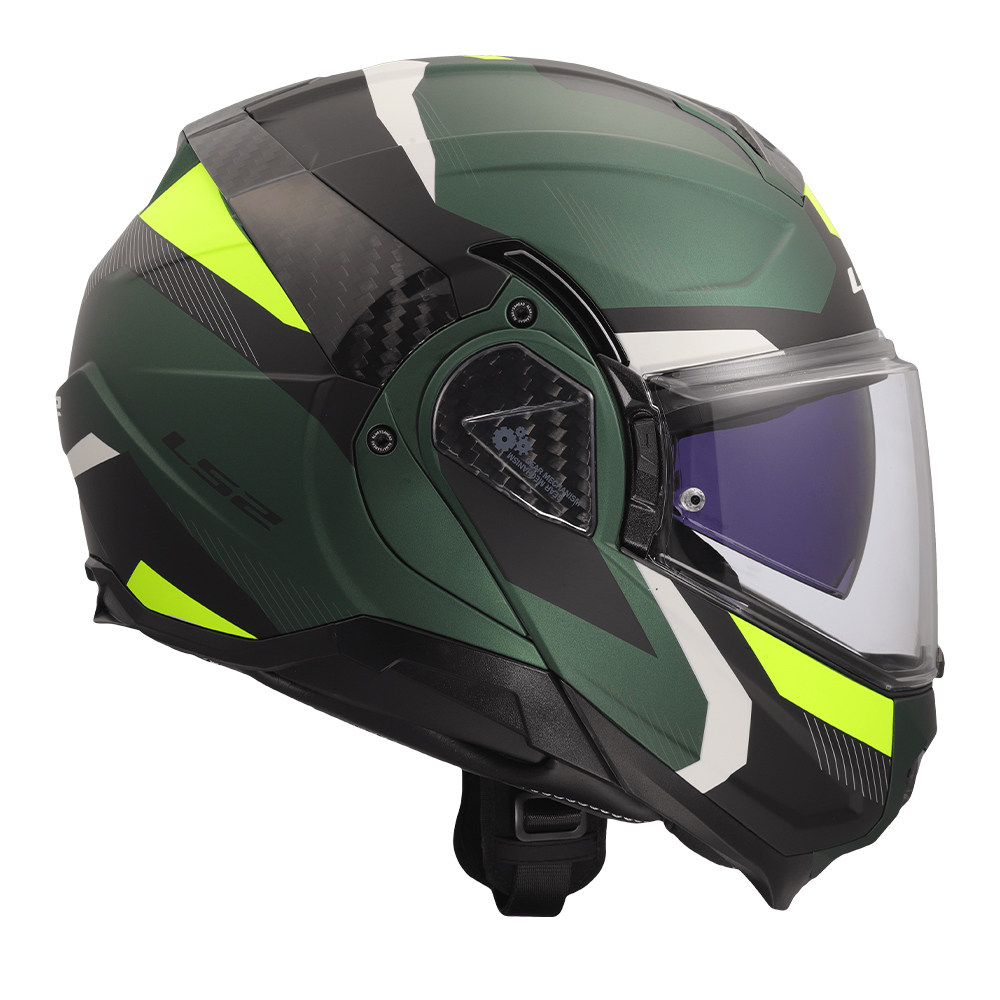 Kaciga LS2 Flip Up FF910 ADVANT II TRIPLE OLIVE XL