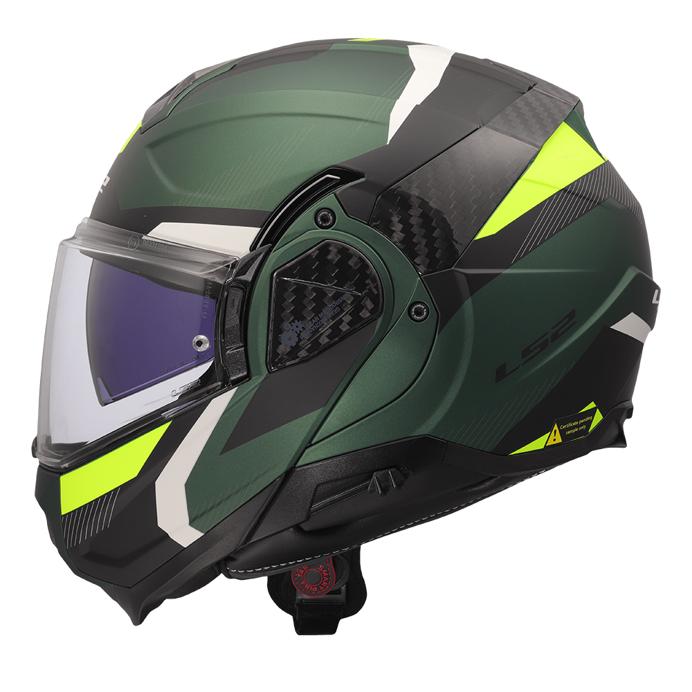 Kaciga LS2 Flip Up FF910 ADVANT II TRIPLE OLIVE XL