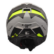 Kaciga LS2 Flip Up FF910 ADVANT II TRIPLE LIGHT siva L