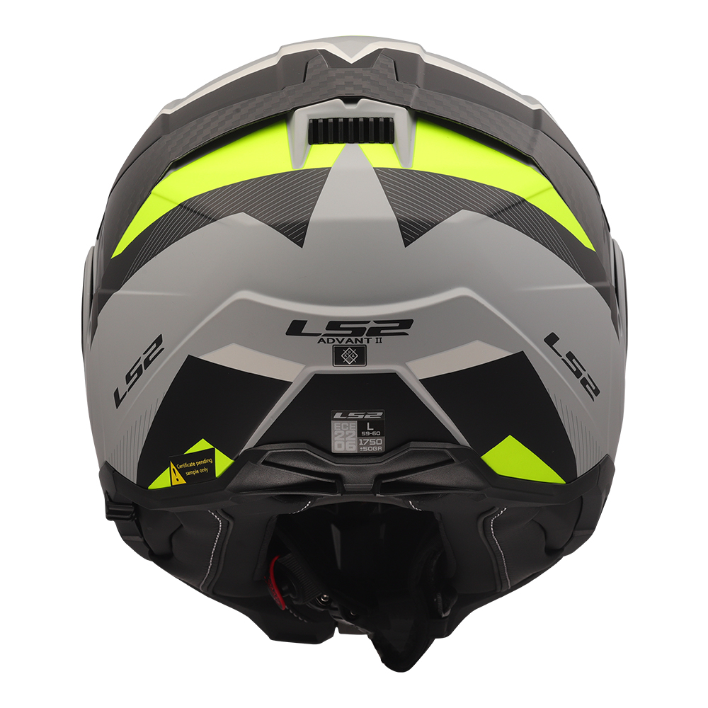 Kaciga LS2 Flip Up FF910 ADVANT II TRIPLE LIGHT siva L