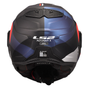 Kaciga LS2 Flip Up FF901 ADVANT X ULTRA crno plavo crvena sa naočarima XXL