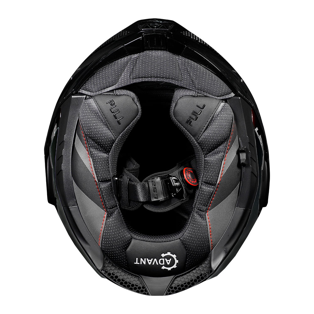 Kaciga LS2 Flip Up FF901 ADVANT X SOLID mat carbon XXL