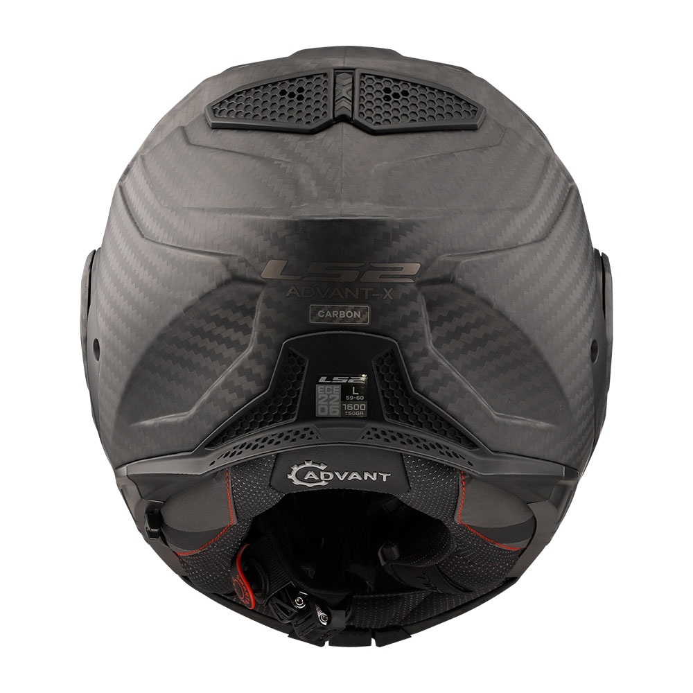 Kaciga LS2 Flip Up FF901 ADVANT X SOLID mat carbon XXL