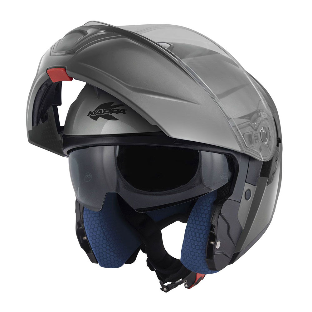 Kaciga Kappa Flip Up KV50 sjajno siva XL